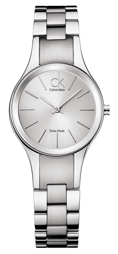 Calvin Klein Simplicity White Dial Silver Steel Strap Watch for Women - K4323185 Buy Now By Calvin Klein