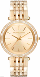 Michael Kors Darci Gold Dial Gold Steel Strap Watch for Women - MK4325 Buy Now By Michael Kors