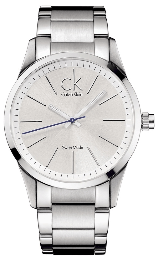 Calvin Klein Bold White Dial Silver Steel Strap Watch for Men - K2241120 Buy Now By Calvin Klein