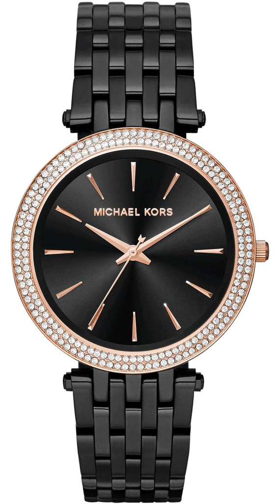 Michael Kors Darci Black Dial Black Steel Strap Watch for Women - MK3407 Buy Now By Michael Kors