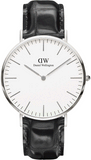 Daniel Wellington Classic York White Dial Black Leather Strap Watch For Men - DW00100025 Buy Now By Daniel Wellington