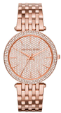 Michael Kors Darci Rose Gold Dial Rose Gold Steel Strap Watch for Women - MK3439 Buy Now By Michael Kors