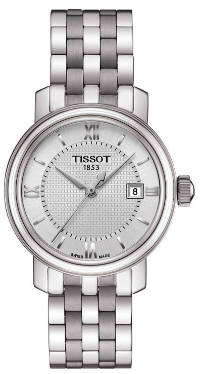 Tissot T Classic Bridgeport Lady Quartz Stainless Steel Watch For Women - T097.010.11.038.00 Buy Now By Tissot