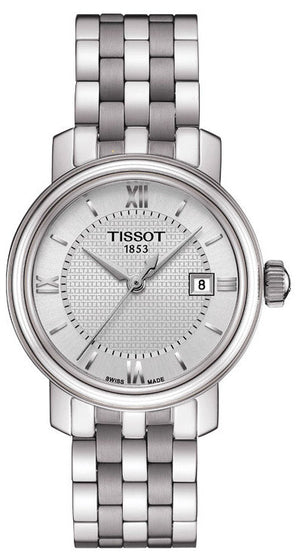 Tissot T Classic Bridgeport Lady Quartz Stainless Steel Watch For Women - T097.010.11.038.00 Buy Now By Tissot