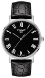 Tissot Everytime Medium Black Dial Black Leather Strap Watch For Men - T109.410.16.053.00 Buy Now By Tissot