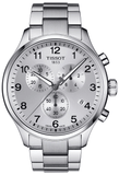 Tissot Chrono XL Classic Silver Dial Silver Steel Strap Watch For Men - T116.617.11.037.00 Buy Now By Tissot