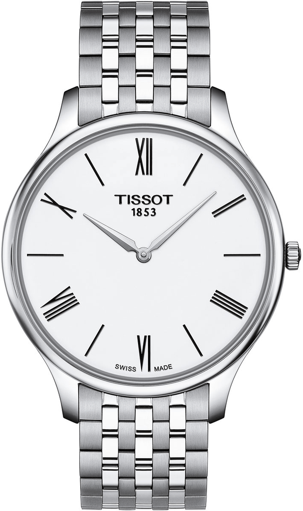 Tissot T Classic Tradition 5.5 White Dial Watch For Men - T063.409.11.018.00 Buy Now By Tissot