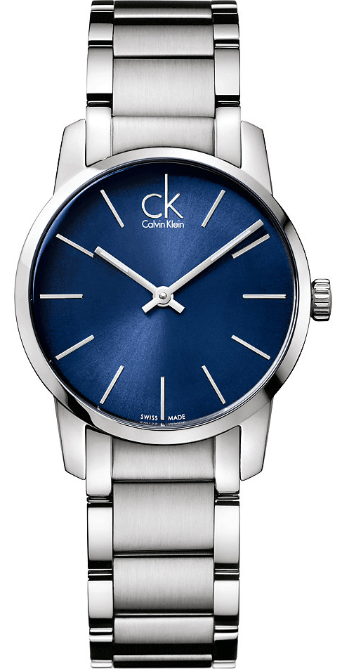 Calvin Klein City Blue Dial Silver Steel Strap Watch for Women - K2G2314N Buy Now By Calvin Klein