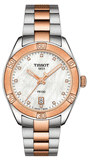 Tissot PR 100 Sport Chic Diamonds Mother of Pearl Dial Two Tone Steel Strap Watch for Women - T101.910.22.116.00 Buy Now By Tissot