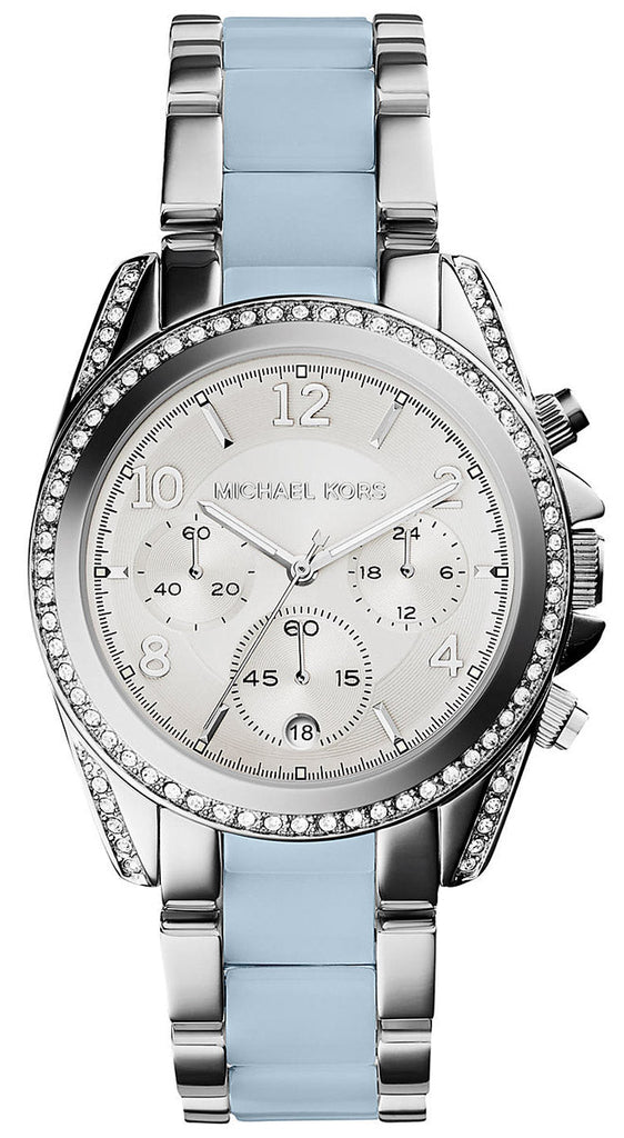 Michael Kors Blair Silver Dial Two Tone Steel Strap Watch for Women - MK6137 Buy Now By Michael Kors