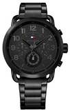 Tommy Hilfiger Briggs Black Dial Black Steel Strap Watch for Men - 1791423 Buy Now By Tommy Hilfiger