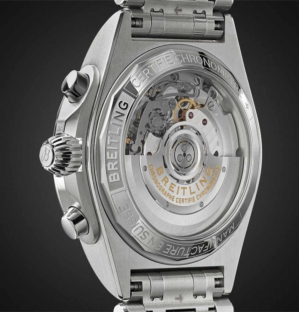 Breitling Chronomat B01 42mm Silver Dial Silver Steel Strap Watch for Men - AB0134101G1A1 Buy Now By Breitling