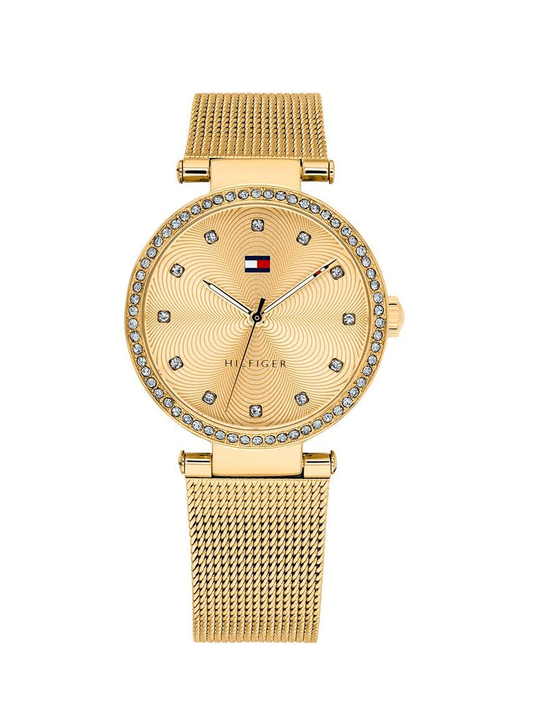 Tommy Hilfiger Lynn Quartz Gold Dial Gold Mesh Bracelet Watch For Women - 1781864 Buy Now By Tommy Hilfiger