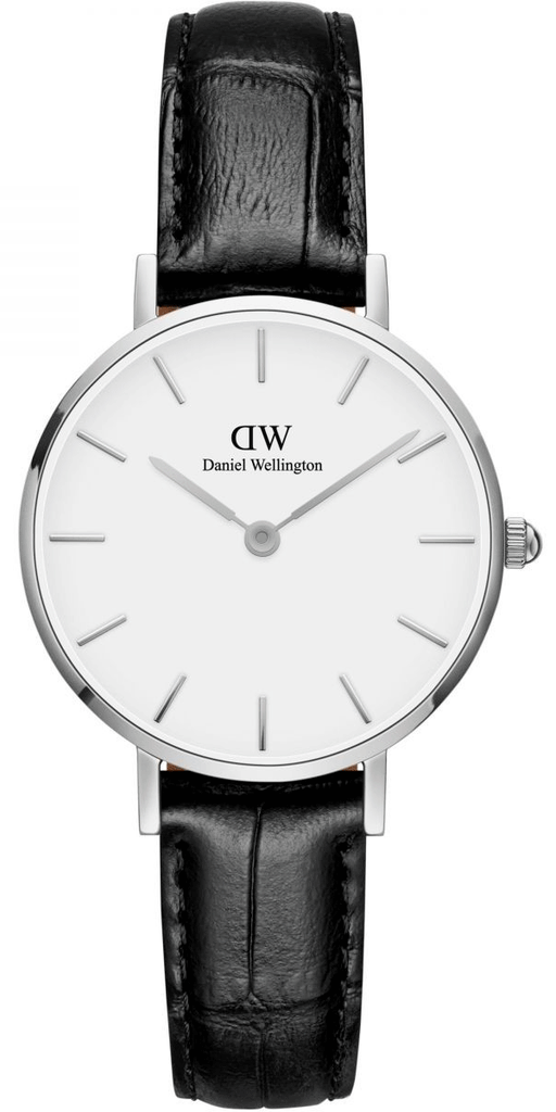 Daniel Wellington Classic Petite Reading White Dial Black Leather Strap Watch For Women - DW00100241 Buy Now By Daniel Wellington