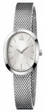 Calvin Klein Incentive Silver Dial Silver Mesh Bracelet Watch for Women - K3P23126 Buy Now By Calvin Klein
