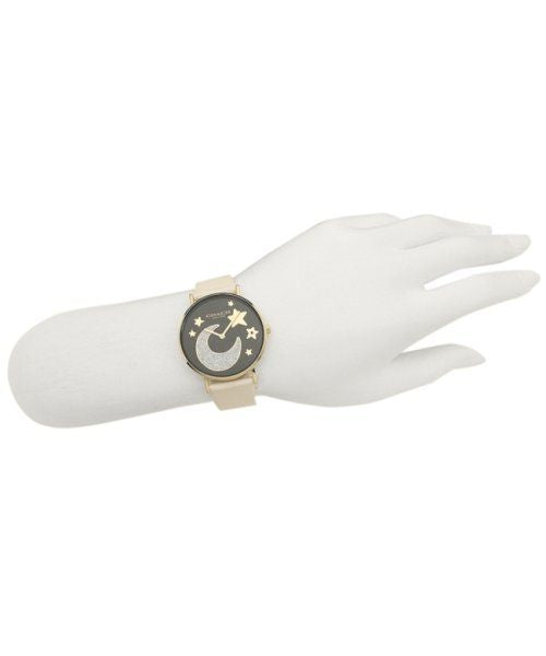 Coach Perry Black Dial White Leather Strap Watch for Women - 14503041 Buy Now By Coach