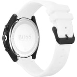 Hugo Boss Velocity Black Dial White Rubber Strap Watch for Men - 1513718 Buy Now By Hugo Boss