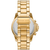 Michael Kors Everest Chronograph Blue Dial Gold Steel Strap Watch for Women - MK5754 Buy Now By Michael Kors