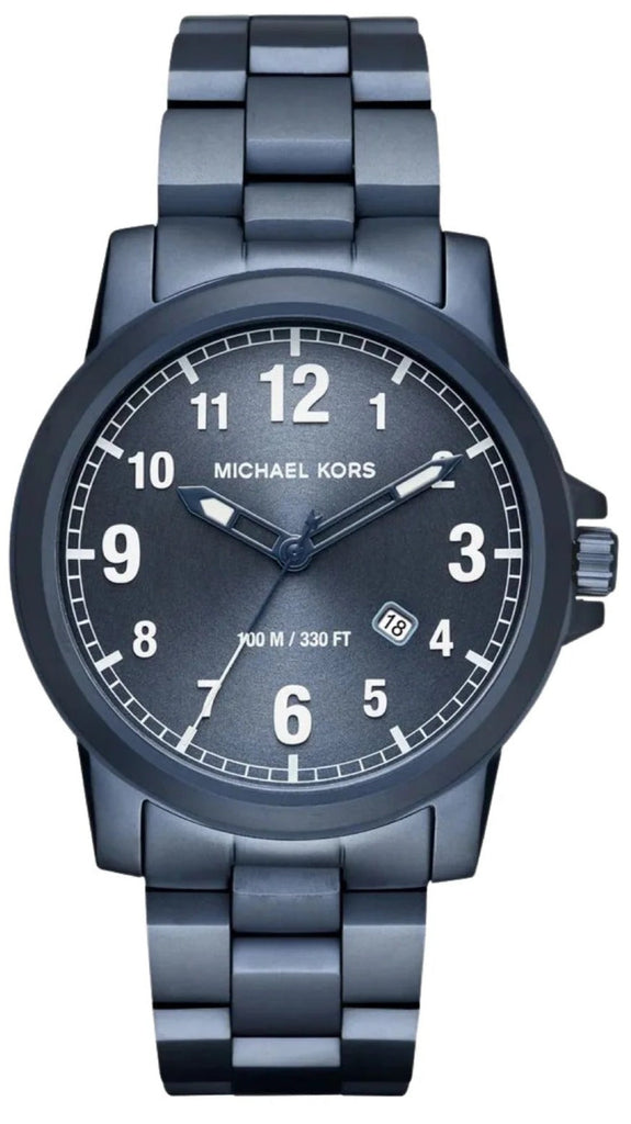 Michael Kors Paxton Quartz Blue Dial Blue Steel Strap Watch For Men - MK8533 Buy Now By Michael Kors