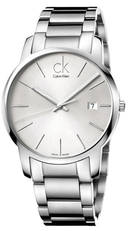 Calvin Klein City Silver Dial Silver Steel Strap Watch for Men - K2G2G146 Buy Now By Calvin Klein