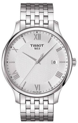 Tissot T Classic Tradition Silver Dial Silver Steel Strap Watch For Men - T063.610.11.038.00 Buy Now By Tissot