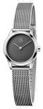 Calvin Klein Minimal Grey Dial Silver Mesh Bracelet Watch for Women - K3M2312X Buy Now By Calvin Klein