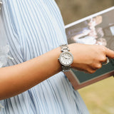 Michael Kors Parker Silver Dial Silver Steel Strap Watch for Women - MK5615 Buy Now By Michael Kors