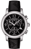 Tissot Dressport Chronograph Black Dial Black Leather Strap Watch for Women - T050.217.17.057.00 Buy Now By Tissot