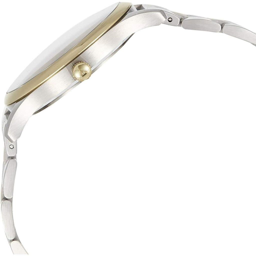 Emporio Armani Classic Quartz Blue Dial Two Tone Steel Strap Watch For Men - AR1868 Buy Now By Emporio Armani