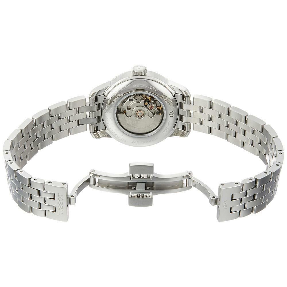 Tissot Le Locle Lady Automatic Diamonds Silver Dial Silver Steel Strap Watch For Women - T006.207.11.036.00 Buy Now By Tissot