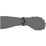 Bulova Crystal Collection Phantom Black Dial Black Steel Strap Watch for Men - 98A240 Buy Now By Bulova