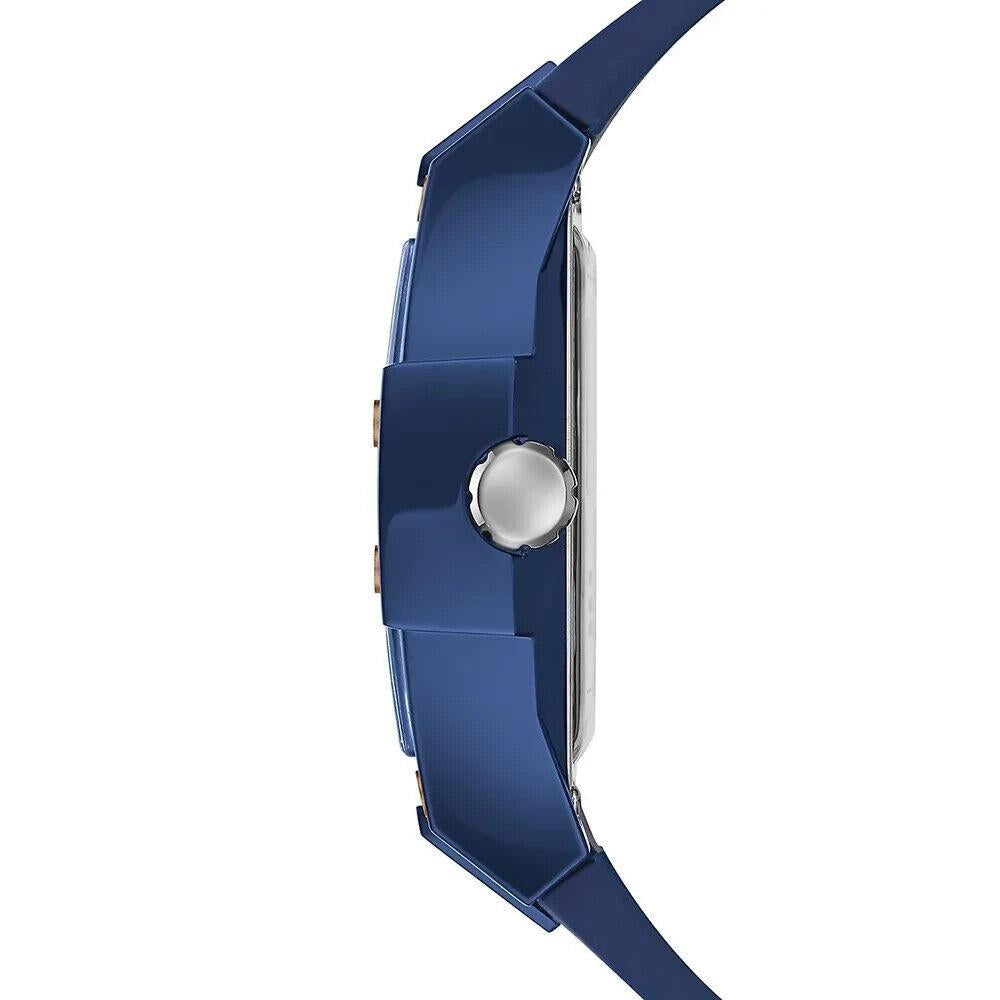 Guess Phoenix Multifunction Blue Dial Blue Rubber Strap Watch for Men - GW0203G7 Buy Now By Guess