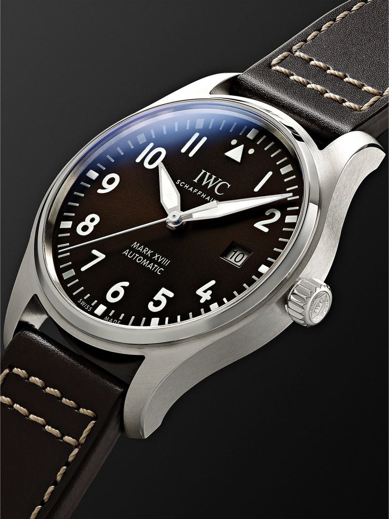 IWC Pilot's Watch Mark XVII Edition "Antoine De Saint Exupery" Brown Dial Brown Leather Strap Watch for Men - IW327003 Buy Now By IWC