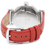 Coach Madison White Dial Red Leather Strap Watch for Women - 14502407 Buy Now By Coach