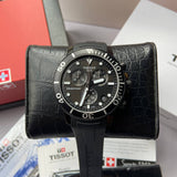 Tissot Seastar 1000 Chronograph Black Dial Black Rubber Strap Watch For Men - T120.417.37.051.02 Buy Now By Tissot