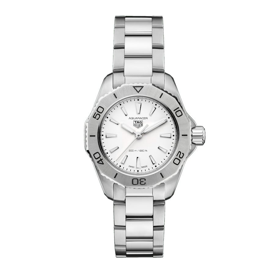 Tag Heuer Aquaracer White Mother of Pearl Dial Watch for Women - WBD1311.BA0740 Buy Now By Tag Heuer