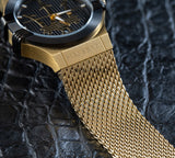 Maserati Potenza Quartz Black Dial Gold Mesh Bracelet Watch For Men - R8853108006 Buy Now By Maserati