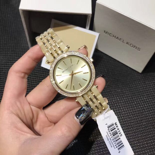 Michael Kors Darci Gold Dial Gold Steel Strap Watch for Women - MK4325 Buy Now By Michael Kors