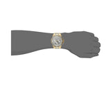 Bulova Crystal Collection Octova White Dial Gold Steel Strap Watch for Men - 98C126 Buy Now By Bulova
