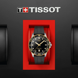 Tissot Seastar 1000 Black Dial Black Rubber Strap Watch For Men - T120.410.27.051.00 Buy Now By Tissot