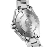 Tag Heuer Aquaracer Black Dial Silver Steel Strap Strap Watch for Men - WAY201A.BA0927 Buy Now By Tag Heuer