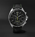 Tag Heuer Formula 1 Aston Martin Black Dial Black Leather Strap Watch for Men - CAZ101P.FC8245 Buy Now By Tag Heuer
