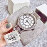 Michael Kors Kerry Silver Tone Silver Steel Strap Watch for Women - MK3311 Buy Now By Michael Kors