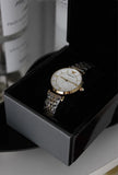 Emporio Armani Gianni T Bar White Dial Two Tone Steel Strap Watch For Women - AR8031 Buy Now By Emporio Armani