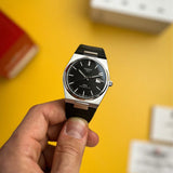 Tissot PRX Powermatic 80 Black Dial Black Leather Strap Watch for Men - T137.407.16.051.00 Buy Now By Tissot