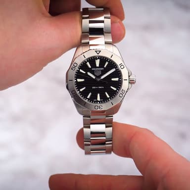 Tag Heuer Aquaracer Professional 200 Quartz Black Dial Silver Steel Strap Watch for Men - WBP1110.BA0627 Buy Now By Tag Heuer