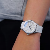 Breitling Superocean Automatic 36 White Dial White Rubber Strap Watch for Men - A17377211A1S1 Buy Now By Breitling