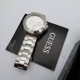 Guess BFF Multifunction Silver Dial Silver Steel Strap Watch for Women - W0231L1 Buy Now By Guess