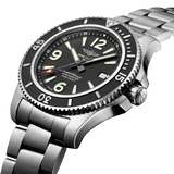 Breitling Superocean Automatic 44mm Black Dial Silver Steel Strap Watch for Men - A17367D71B1A1 Buy Now By Breitling