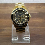 Guess BFF Multifunction Black Dial Gold Steel Strap Watch for Women - W0231L3 Buy Now By Guess